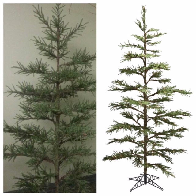 7' Pistol Pine - Christmas - 7 foot Charlie Brown Artificial Christmas Tree